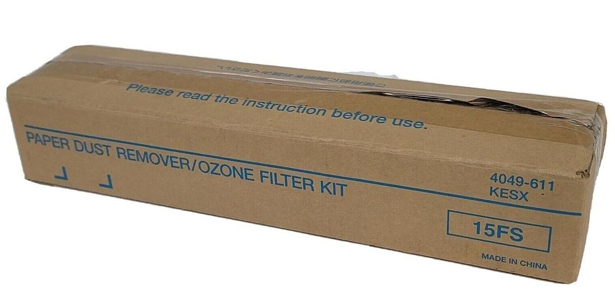 Used NEW KONICA MINOLTA 4049-611 PAPER DUST REMOVER / OZONE FILTER KIT 15FS 4049611