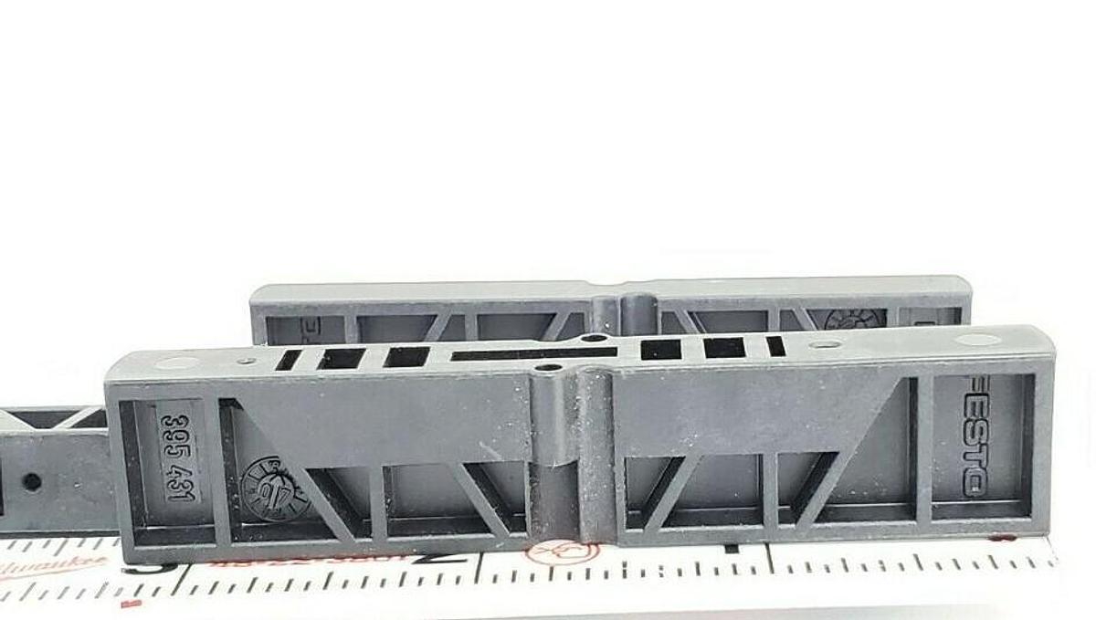 Used LOT OF 4 NEW FESTO PA6-6F40 BLANK PLATES PA66F40
