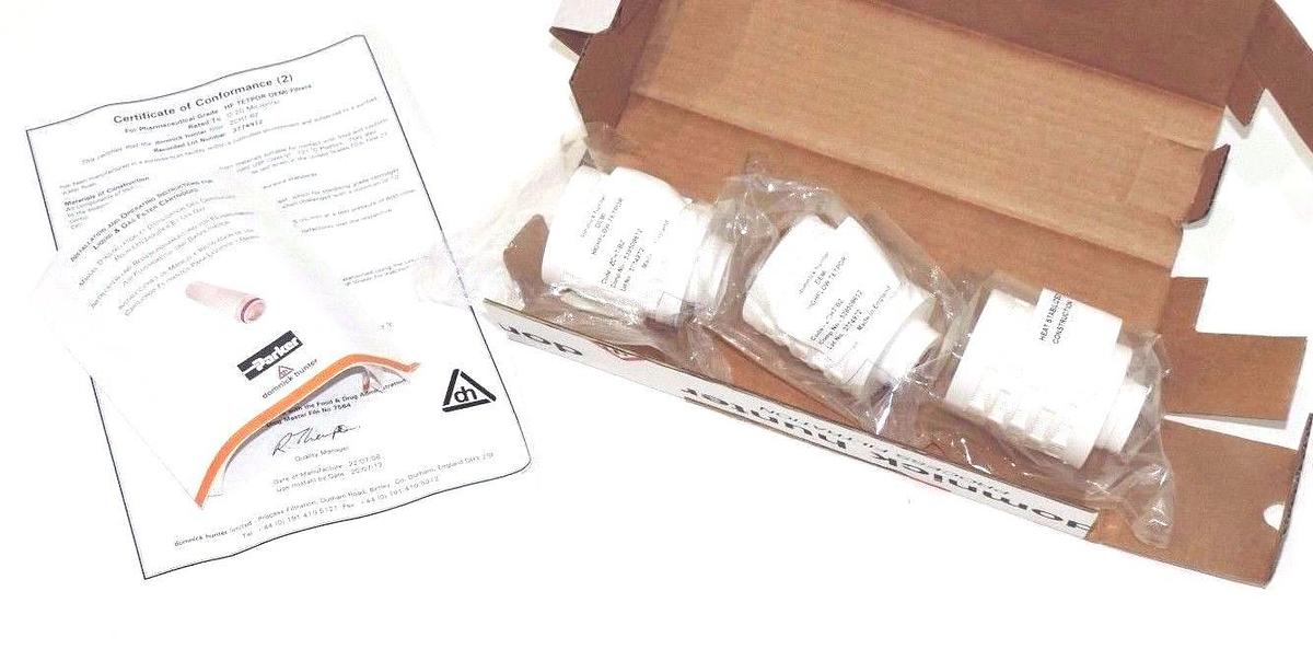 Used LOT OF 3 PARKER DOMNICK HUNTER ZCHT/BZ DEMI HIGHFLOW TEPTOR FILTERS 539509612