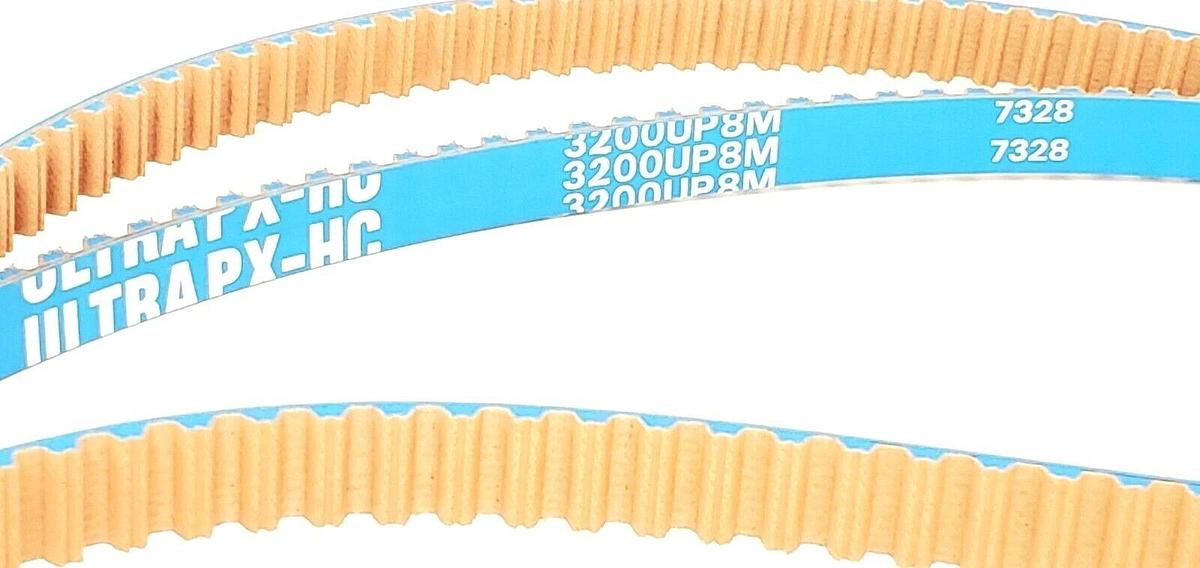 Used BOX OF 2 NEW TSUBAKI 3200UP8M ULTRA PX-HC BELTS BG3200UP8M15-HC