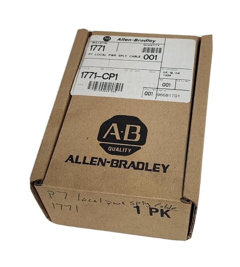 NIB ALLEN BRADLEY 1771-CP1 P7 LOCAL PWR SPLY CABLE 1771CP1