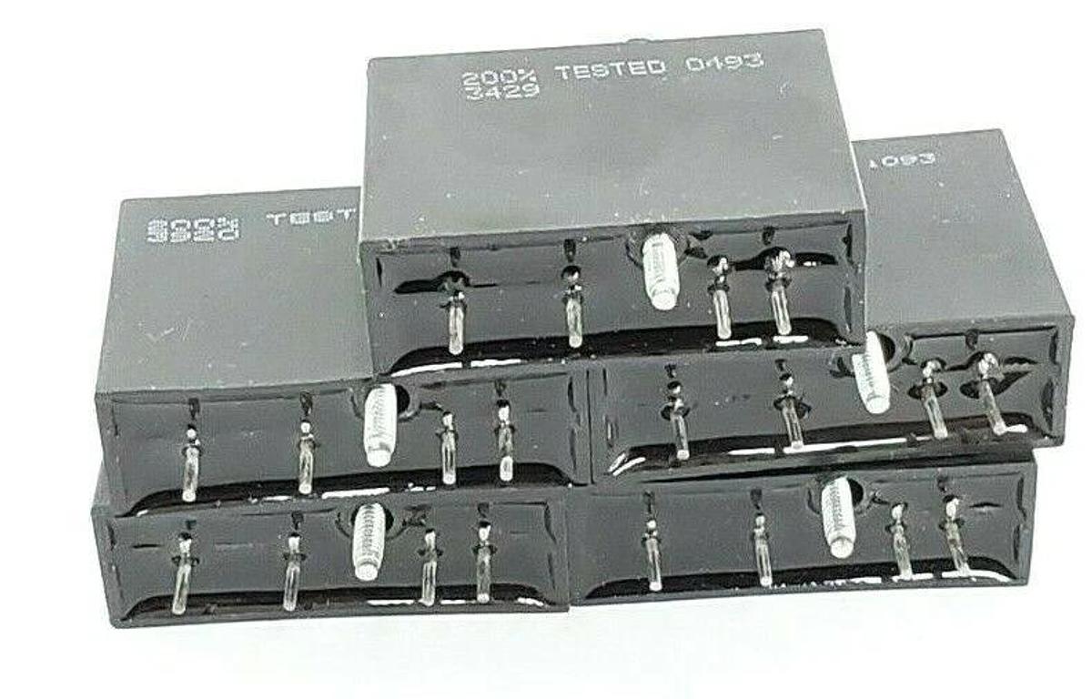 Used LOT OF 5 OPTO 22 OAC5 I/O MODULES 5VDC LOGIC 12-140VAC OUT
