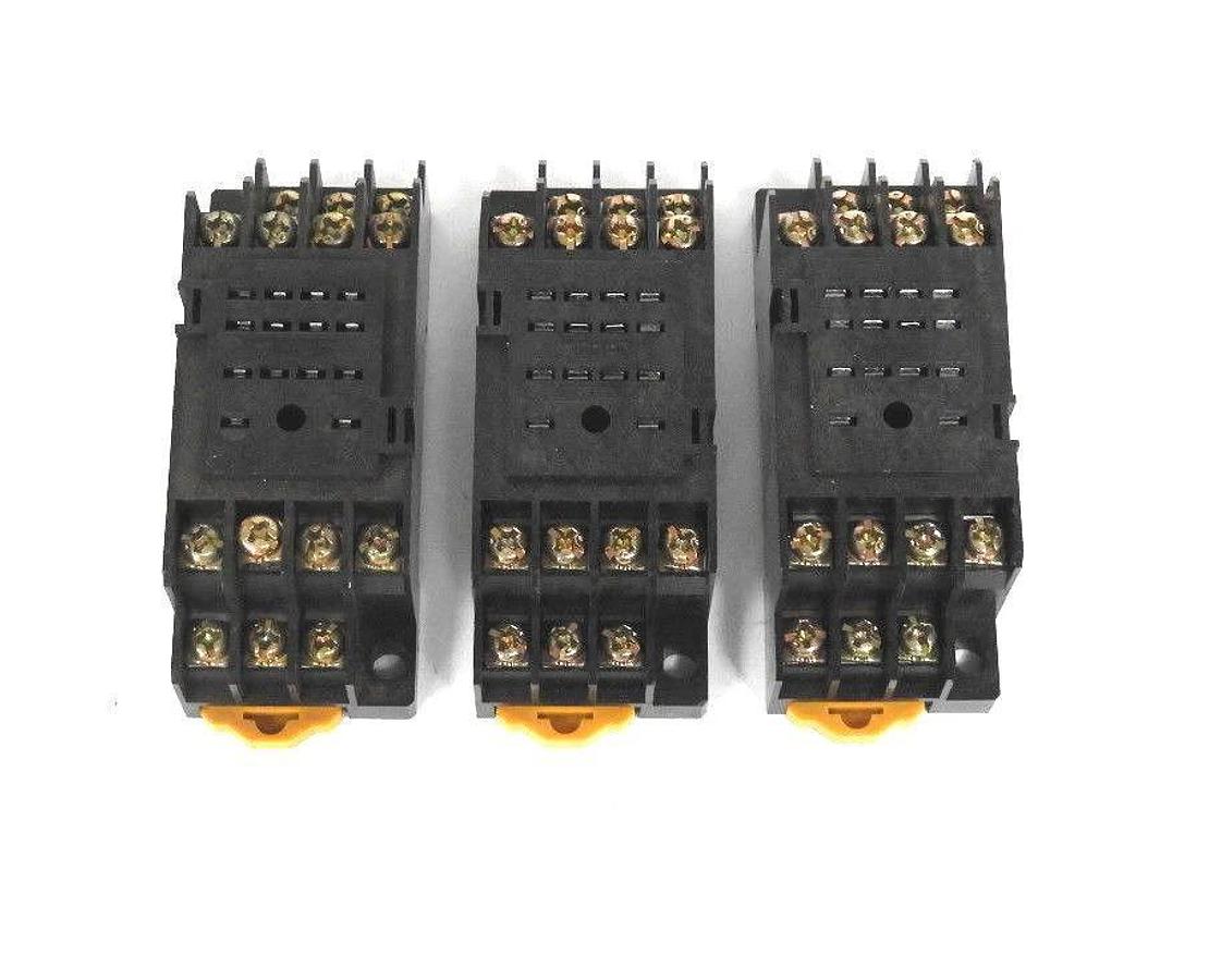 LOT OF 3 NEW OMRON 2-M4X10 RELAYS 5A, 250V