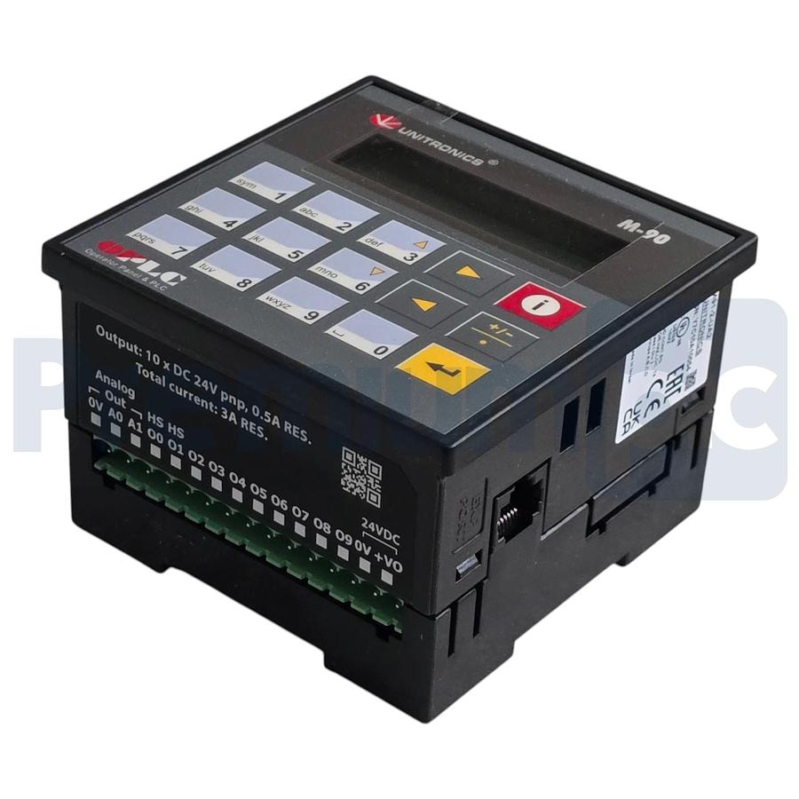 Used Unitronics M91-2-UA2 | M91 All-In-One Programmable Controller HMI w/Keypad NSMP