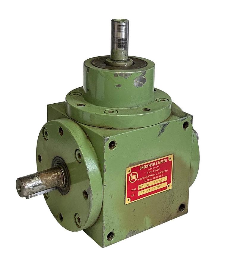 Used BROCKFELD & MEYER KD 120 1-1.5 T / KD120115T GEARBOX REDUCER 3-WAY