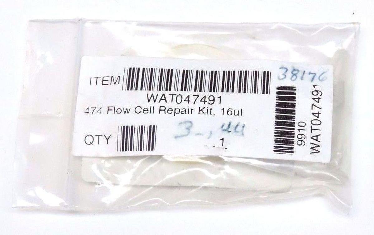 Used NIB WATERS WAT047491 474 FLOW CELL REPAIR KIT, 16UL
