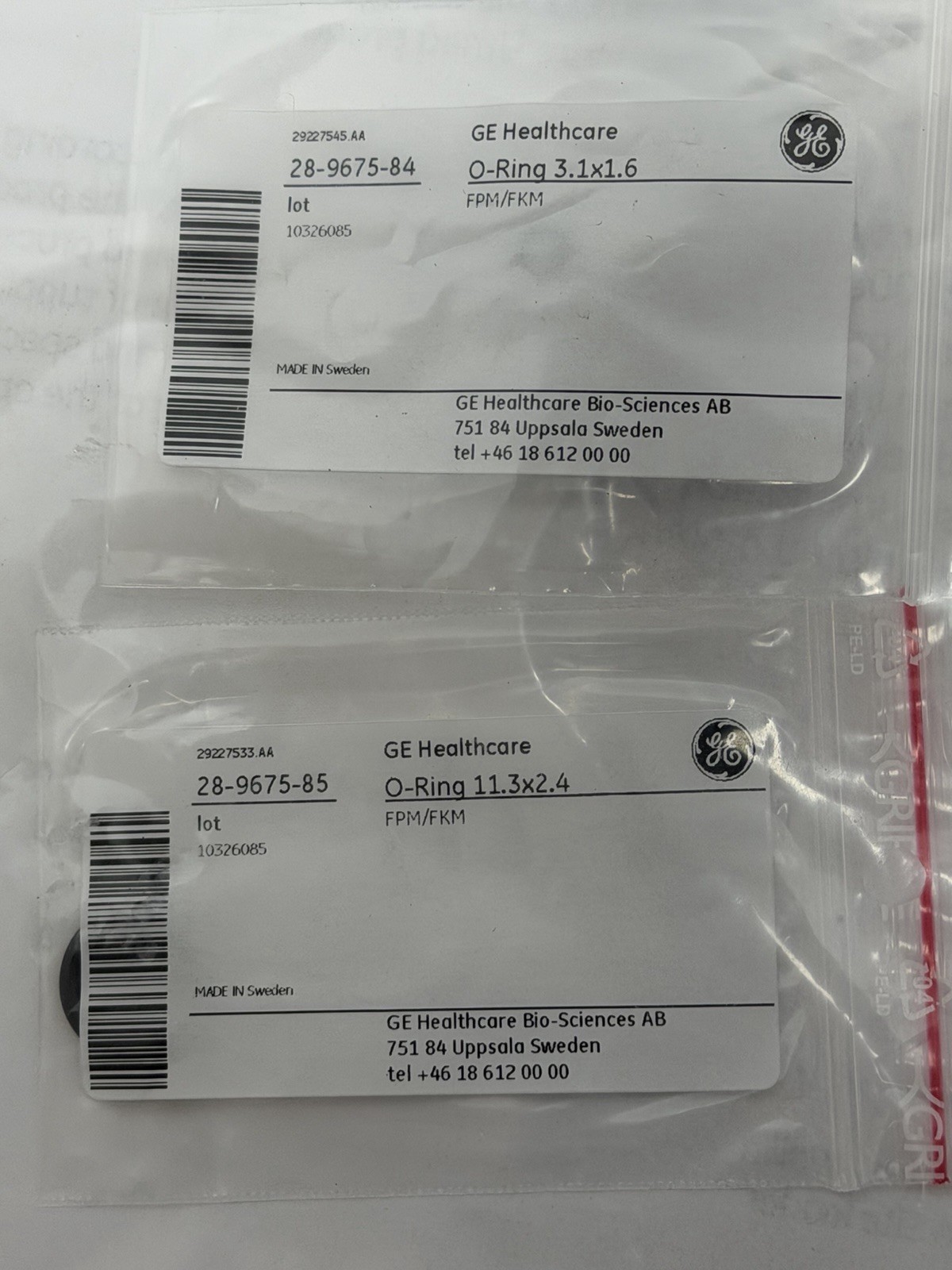 NEW GE HEALTHCARE 28-9748-15 O-RING KIT PH / 28974815