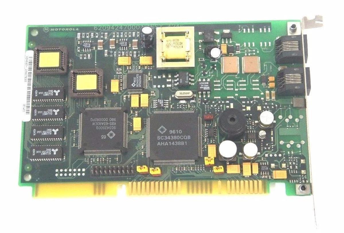 Used MOTOROLA 620942470001 ASSY 4246 ISA MODEM CARD