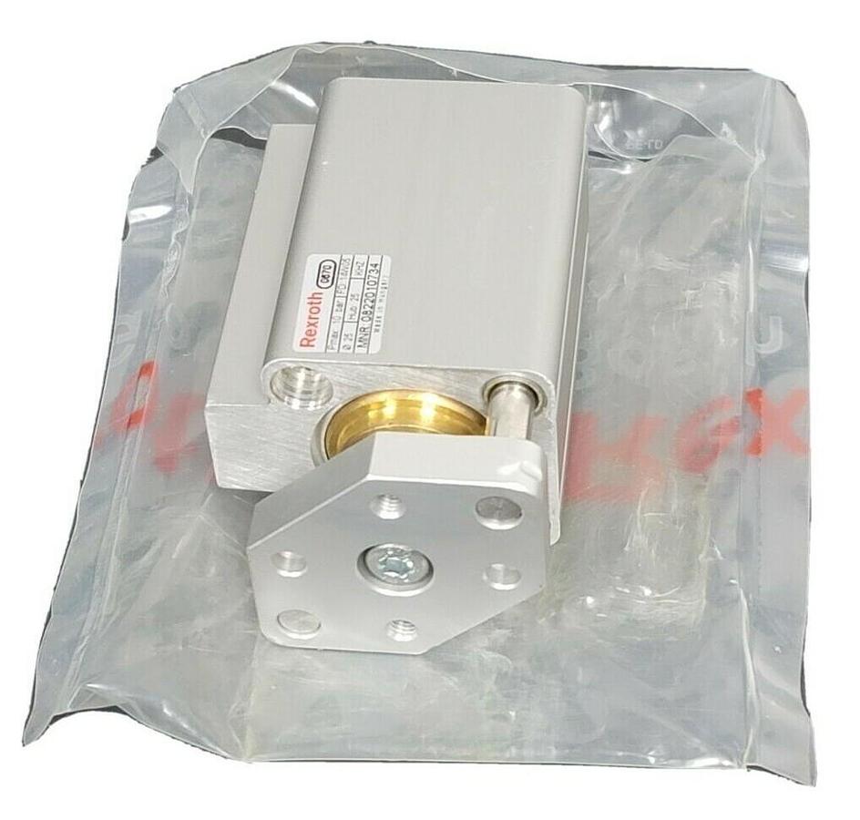 Used NEW REXROTH 0822010734 PNEUMATIC CYLINDER 10BAR