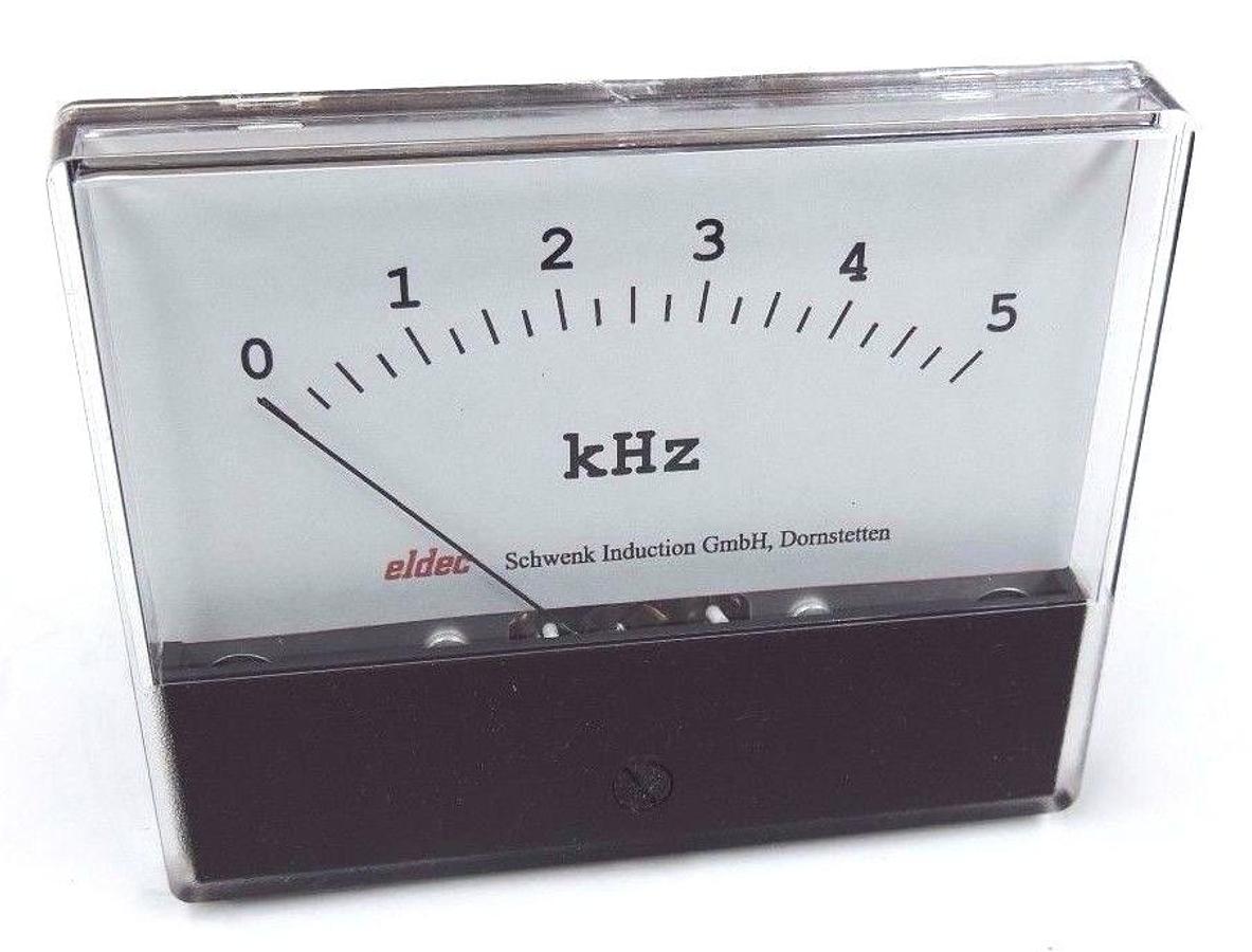 NIB ELDEC S-65 METER 0-5 kHz DC1mA, S65