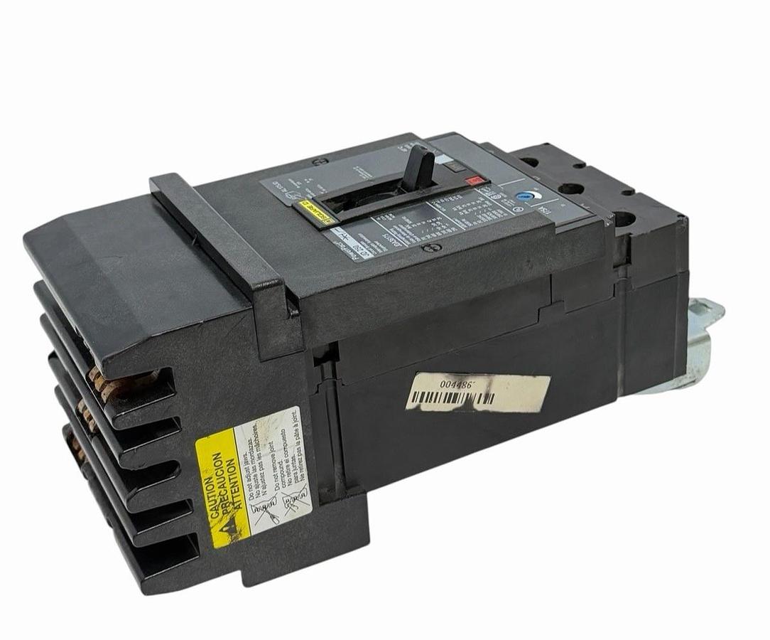 Used SQUARE D JDA36175 MOLDED CASE CIRCUIT BREAKER POWERPACT J CIRCUIT BREAKER