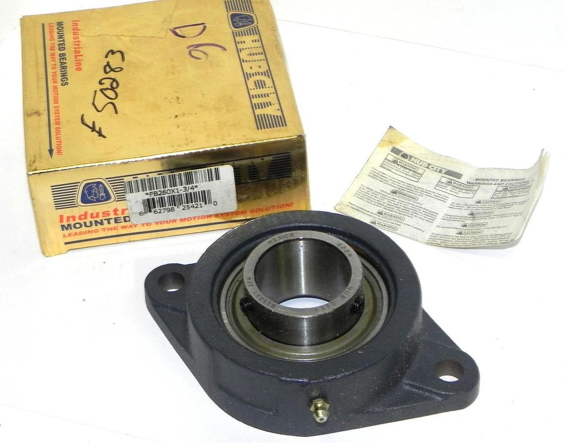 Used NIB HUB CITY FB260X1-3/4 FLANGE BLOCK FB260X134