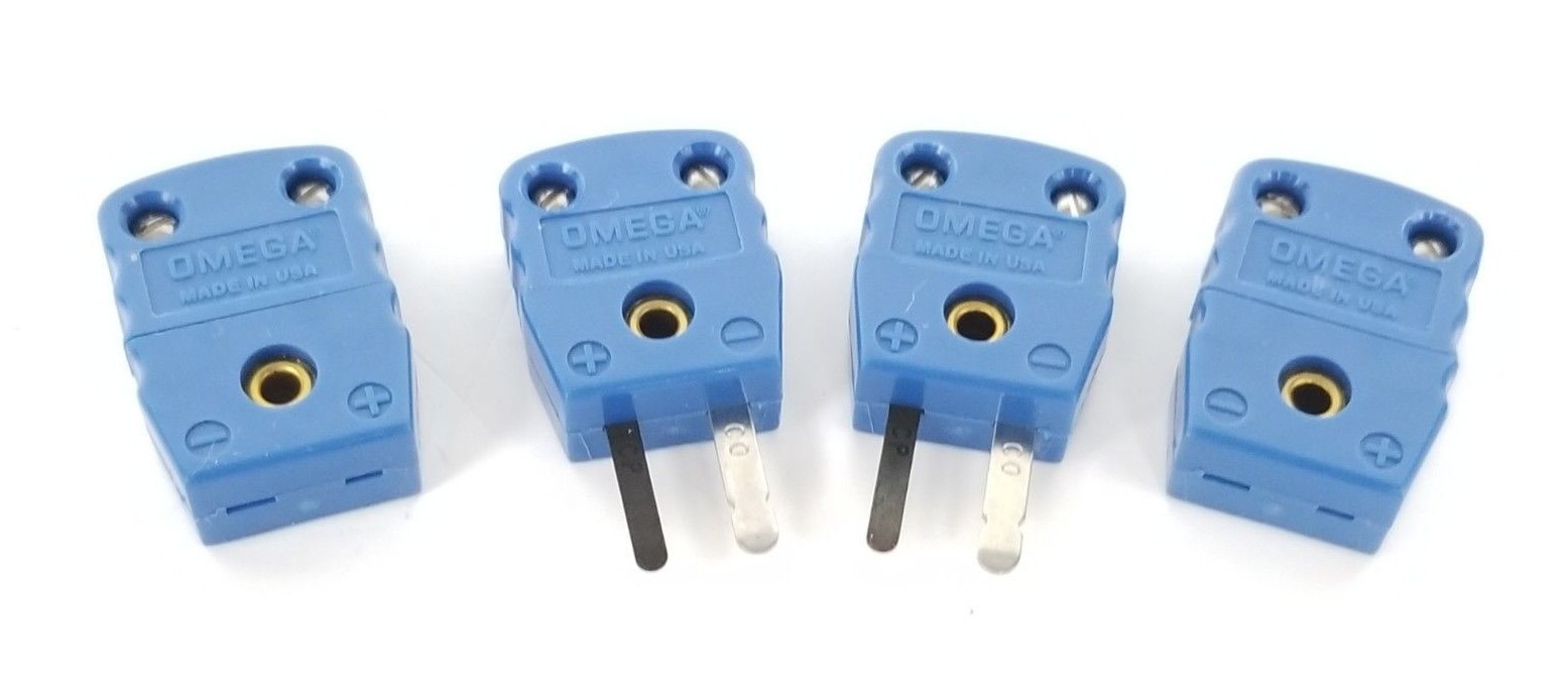 Used 2 NEW SETS OF OMEGA 312 BLUE MALE & FEMALE PLUGS