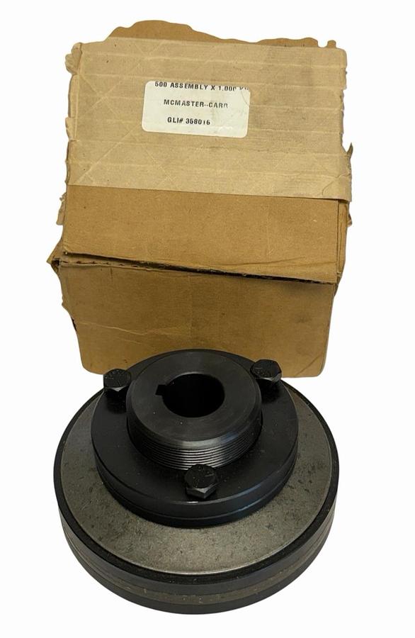 Used NIB MCMASTER-CARR 500 ASSEMBLY X 1.000 KW TORQUE LIMITER