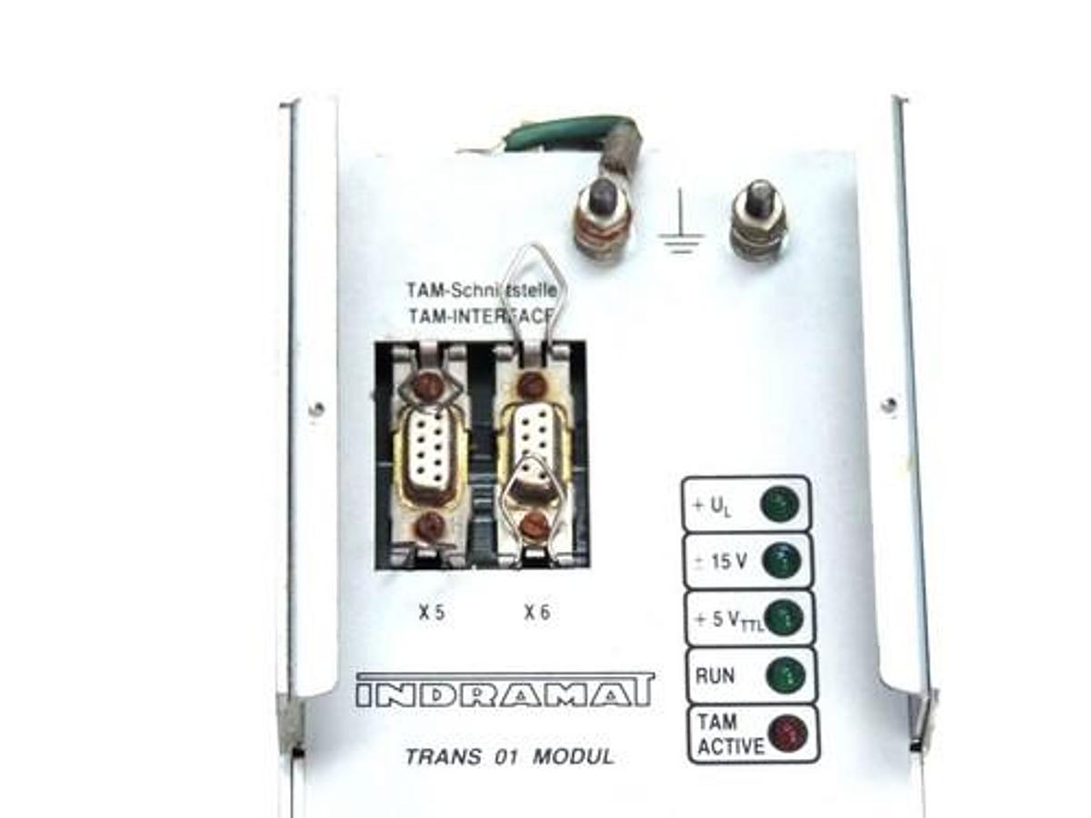 Used INDRAMAT TRANS 01 MODUL TRANS-01.0000 DRIVE SOFTWARE VERSION TR30/003.1-US