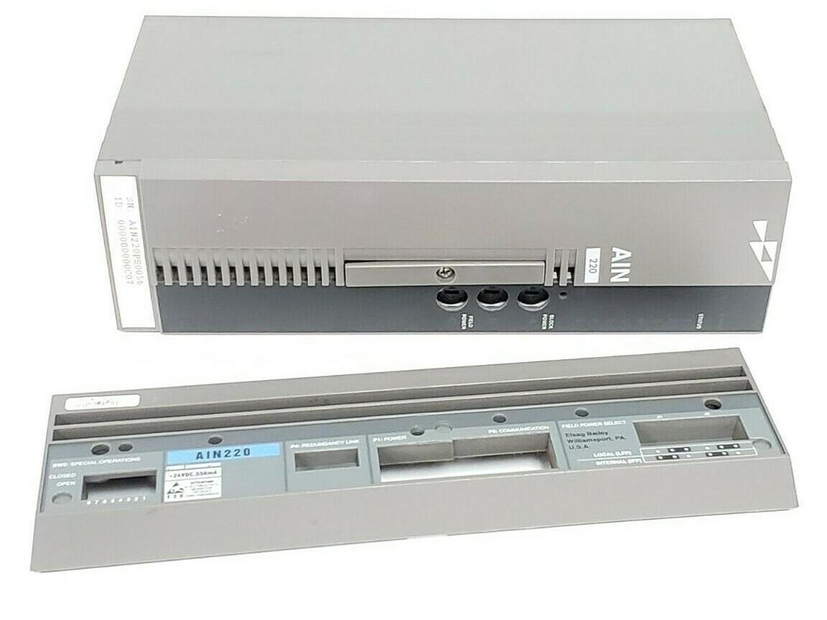 Used ABB / BAILEY AIN-220 ANALOG INPUT HARMONY BLOCK 6642366A1 REV. A 6643260A1