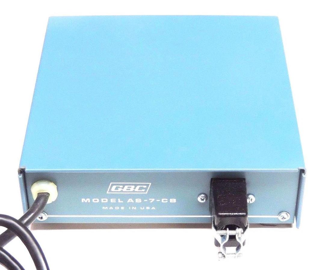 NIB GBC TV CORP. MODEL AS-7-CB PUMP SCANNER AS7CB