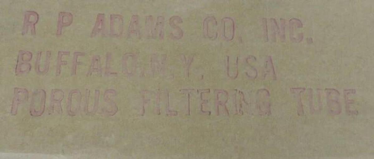 Used RP ADAMS CO. 119674A POROUS FILTERING TUBE 36'' NSMP