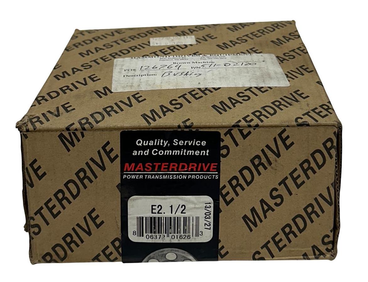 Used MASTERDRIVE E2.1/2 / E212 QUICK DETACHABLE BUSHING 2-1/2'' BORE OEM NSMP
