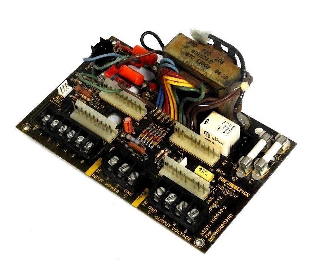 Used PARAMETRICS 100659G FHP MOTHERBOARD CONTROL UNIT
