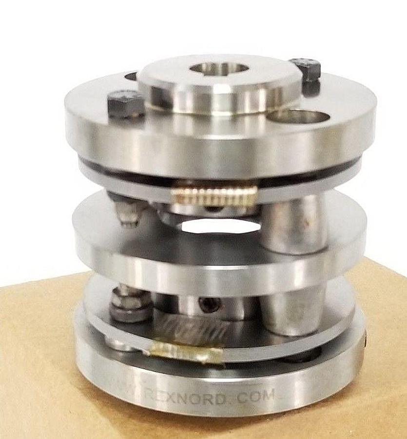 Used NIB REXNORD 607410 101.DBZ.CPLG STR TD THOMAS DISC COUPLING