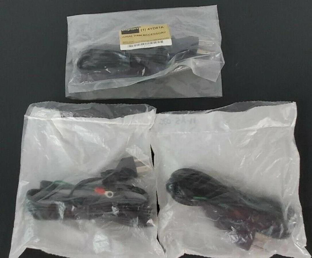 Used LOT OF 3 NEW DAYTON 4YD81B AXIAL FAN ACCESSORY CABLES 72'' 115VAC