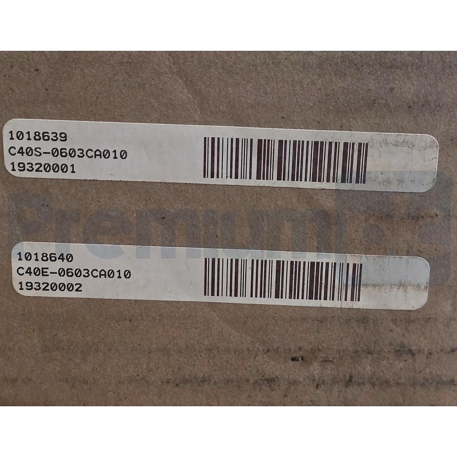 Used SICK C40P-0603CA010 C4000 S/R Pair Safety Light Curtains 7026350 1018639/1018640