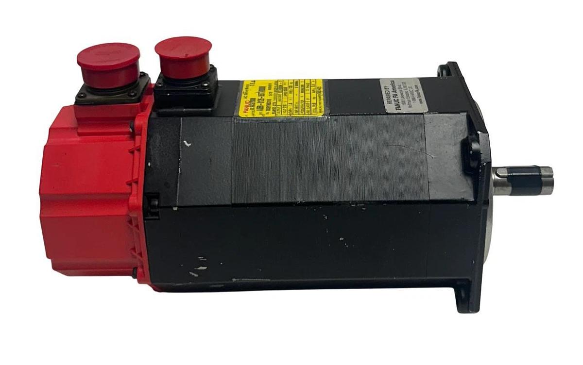 Refurbished FANUC A06B-0126-B577#0008 / A06B0126B5770008 AC SERVO MOTOR aC6/2000 0.6kW REP