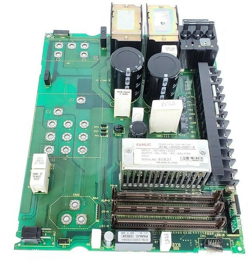 Used FANUC A20B-1004-0851/05A SERVO BOARD A20B-1004-0851, A14L-0102-0001/A