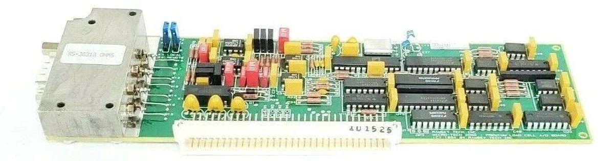 Used RAMSEY MICRO-TECH 2000 04856 PREMIUM LOAD CELL A/D BOARD D07257B-E071 C07257B