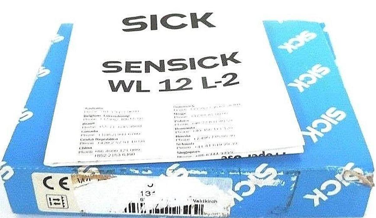Used NIB SICK WL12L-2B530 PHOTOELECTRIC SENSOR 13M RANGE 10-30VDC, 1018252