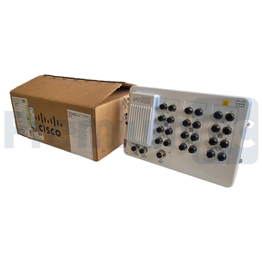 Cisco Catalyst IE3400 | IE-3400H-24FT-E Ethernet Switch 24-Port M12 | IP67 NSMP