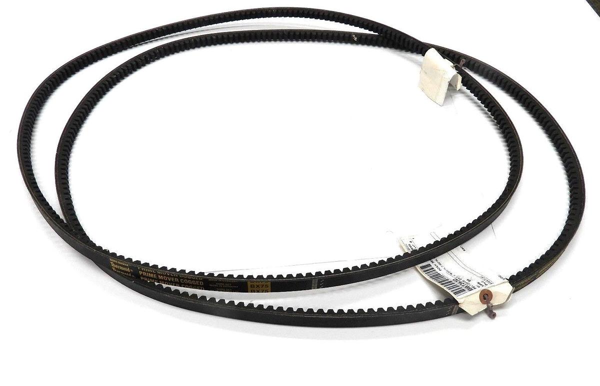 Used LOT OF 2 NEW THERMOID BX75 PRIME MOVER COGGED DRIVE BELT BBT363D