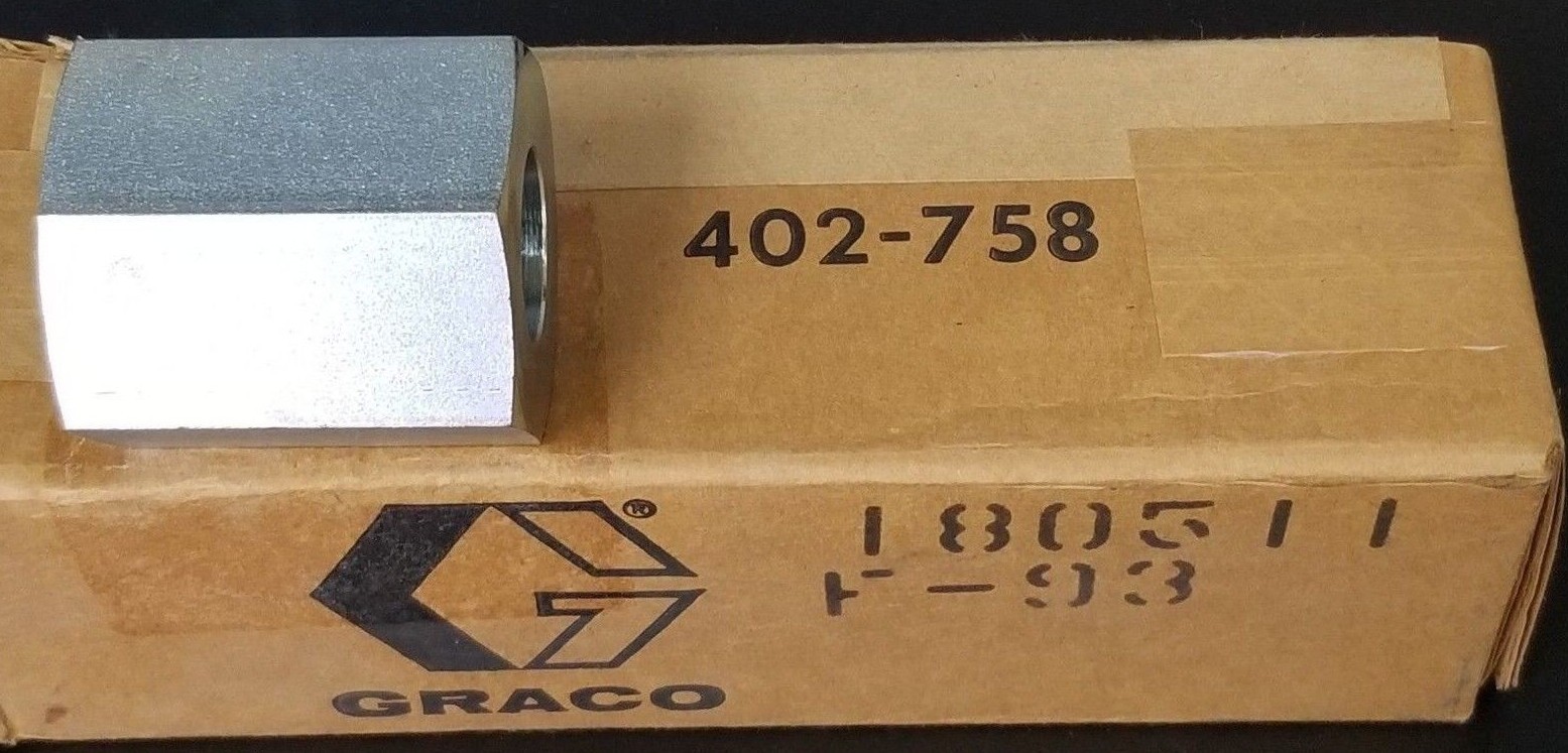 Used NIB GRACO 180511 NOZZLE 402-758, F-93