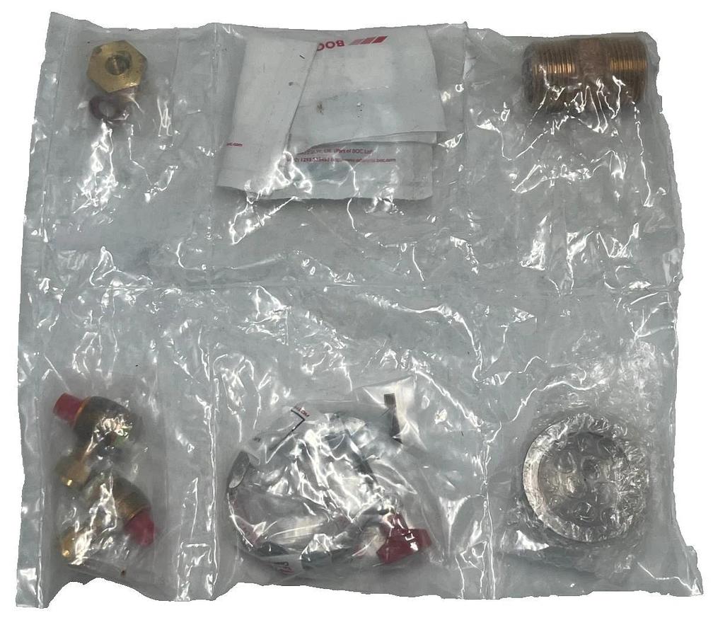 EDWARDS VACUUM KIT: C10517395 NW50 CENTERING RING & C10516401 NW40 CLAMPING RING