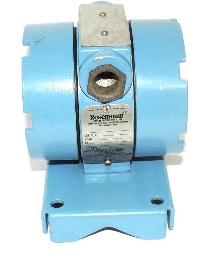 Used ROSEMOUNT 0444TR1U1A2NA ALPHALINE TEMPERATURE TRANSMITTER THERMOCOUPLE TYPE