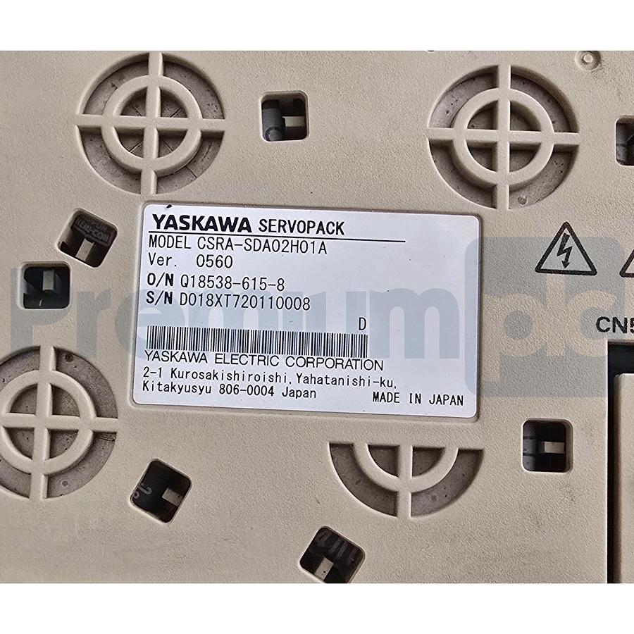 Used Yaskawa CSRA-SDA02H01A | CSRASDA02H01ASF SERVOPACK Inverter Unit CSRA-SDCA01AA