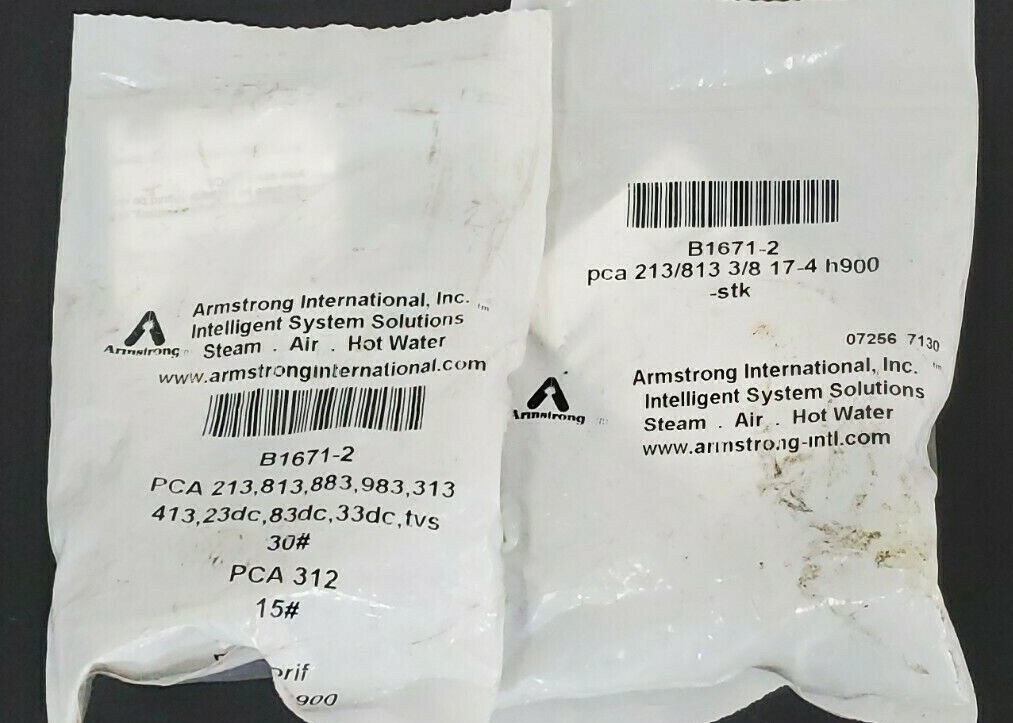 LOT OF 2 NEW ARMSTRONG B1671-2 PRESSURE CHANGE ASSEMBLIES B16712