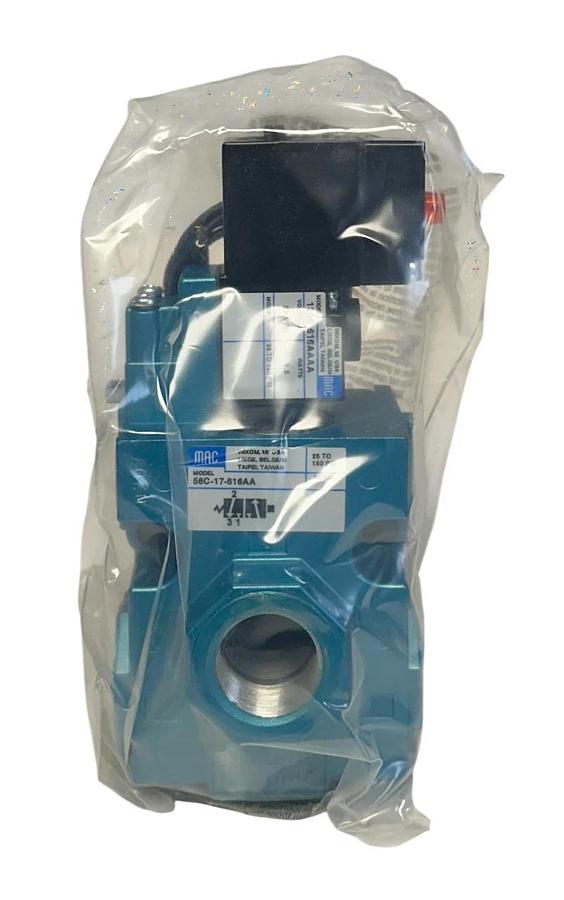 MAC VALVES 56C-17-616AA / 56C17616AA SOLENOID VALVE 24VDC COIL 8.5W NSMP