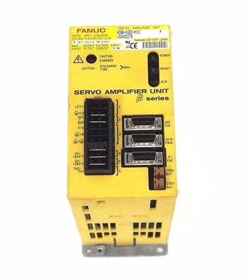 Used FANUC A06B-6093-H101 K SERVO AMPLIFIER UNIT B SERIES A06B6093H101