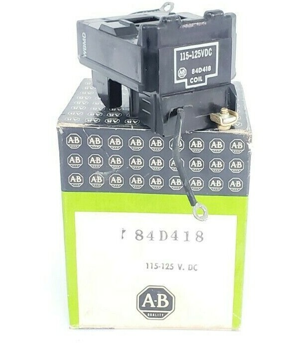 Used NIB ALLEN BRADLEY 84D418 COIL 115-125V DC