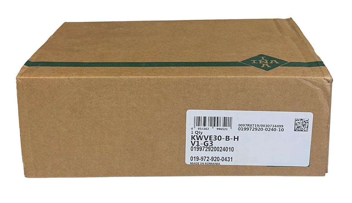 Used NEW INA KWVE30-B-H-V1-G3 / KWVE30BHV1G3 LINEAR BEARING CARRIAGE NSMP
