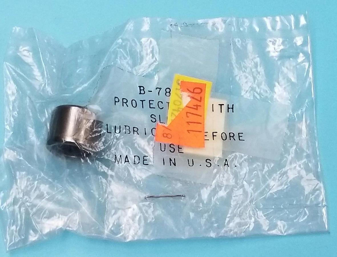 Used NEW TORRINGTON B-75-OH NEEDLE BEARING DRAWN CUP 11.20MM ID, B75OH