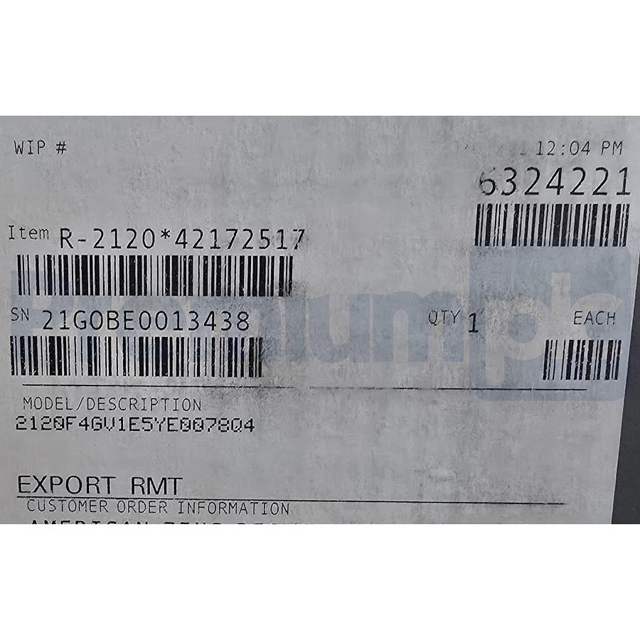 Rosemount 2120 Liquid Level Switch Vibrating Fork 2120F4GV1E5YE0078Q4 NSMP
