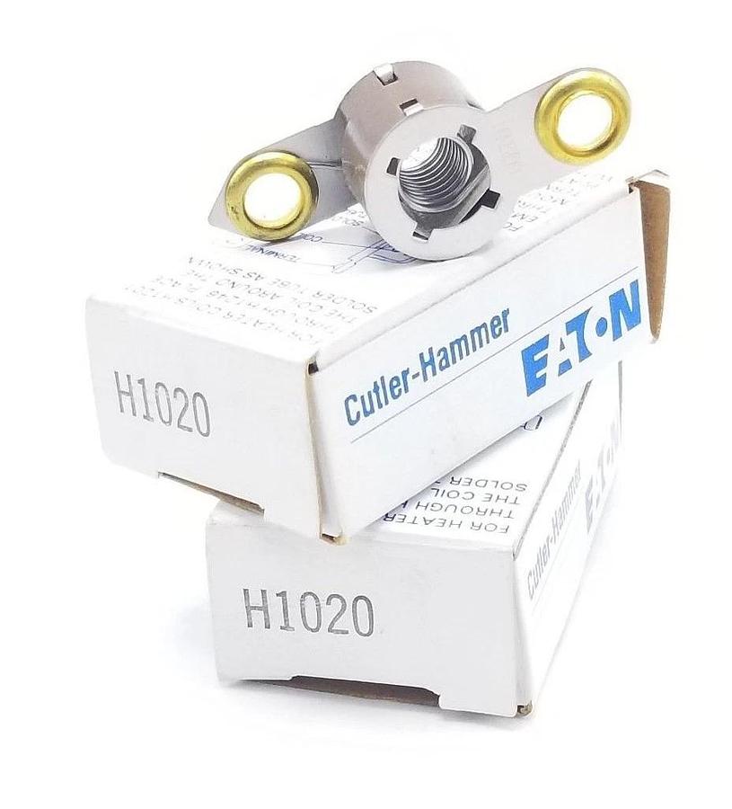 Used LOT OF 2 NIB EATON CUTLER-HAMMER H1020 HEATER ELEMENTS