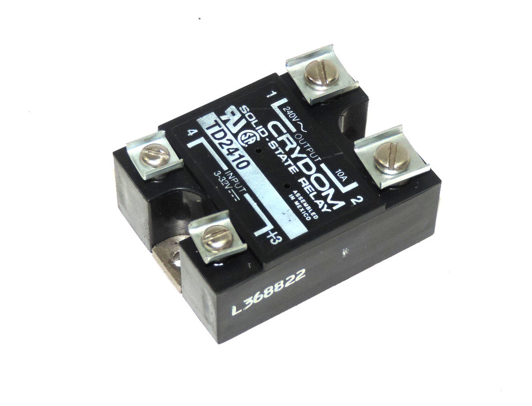 Used CRYDOM TD-2410 SOLID STATE RELAY TD2410