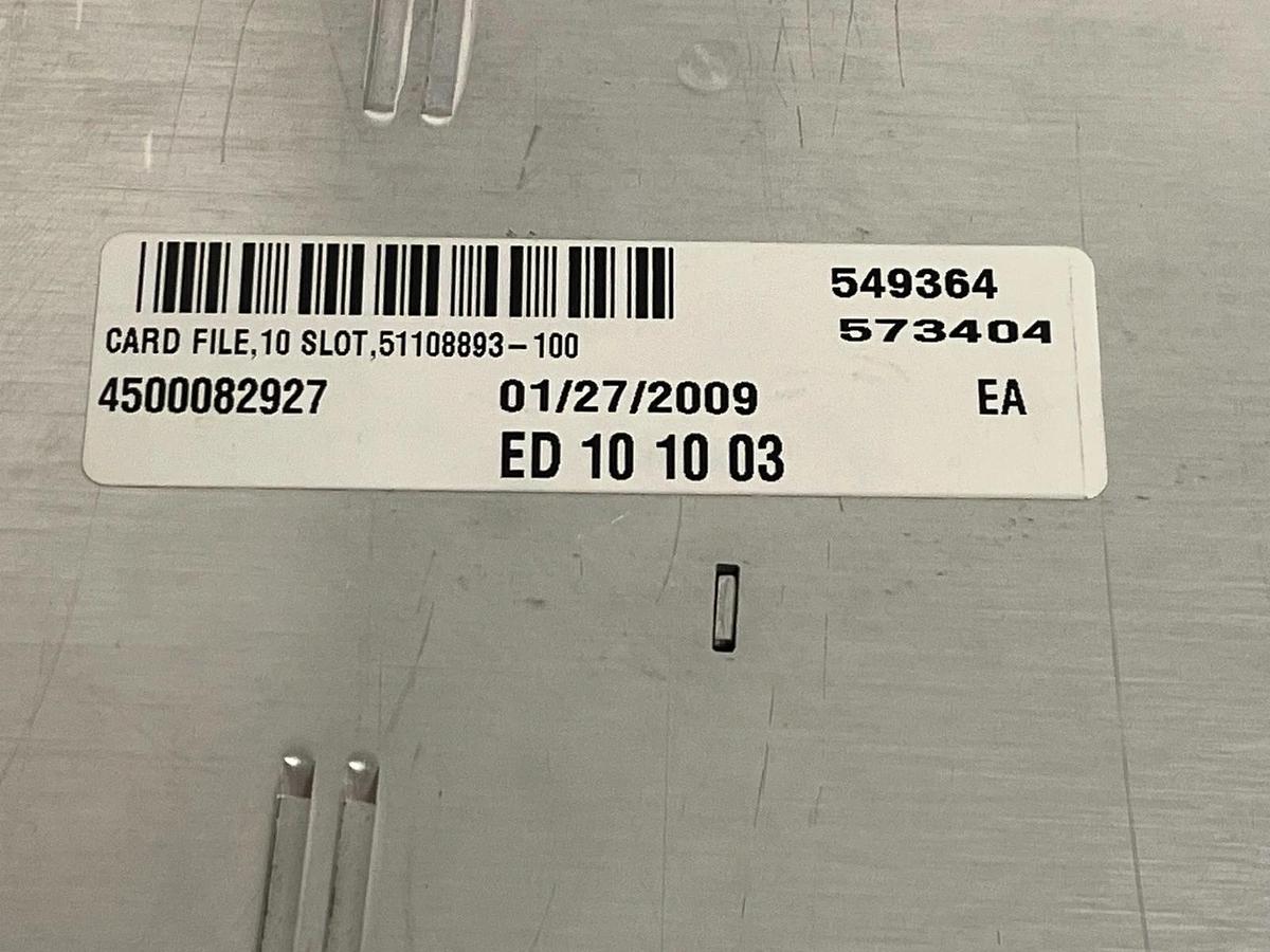 Used HONEYWELL 51196736-100-RP 10-Slot Chassis Assy w/ PSU, Fan, Processor & Adapter