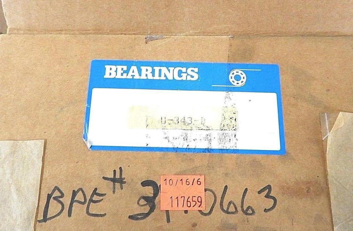 Used NIB LINK BELT U-343-D BALL BEARING INSERT U343D, U343