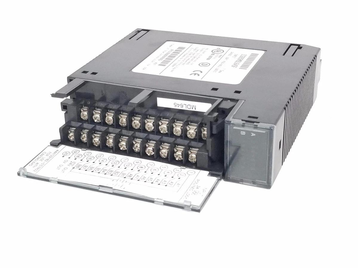 Used GE FANUC IC693MDL645F INPUT MODULE 24VDC 16PT POS/NEG LOGIC 7.5ma