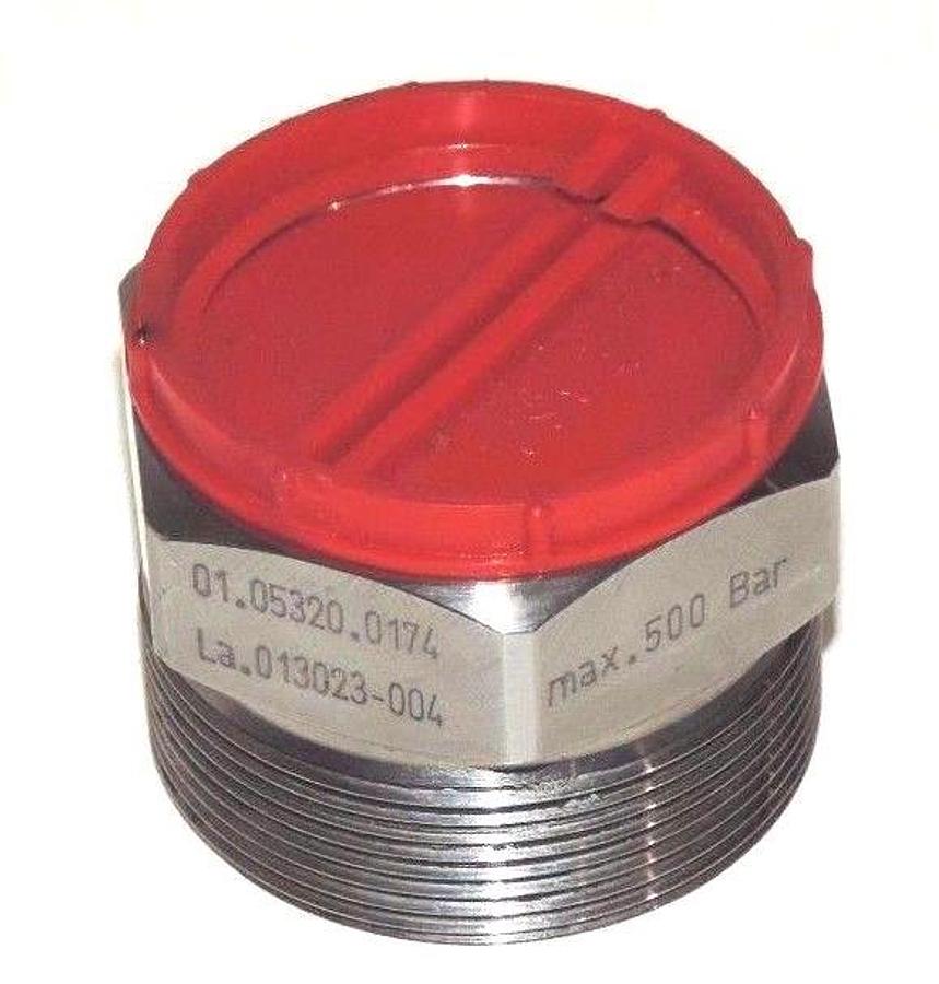Used HAMMELMANN 01.05320.0174 PRESSURE-REDUCING FITTING 0-500BAR LA.013023-004